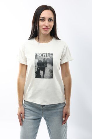 Футболка жіноча S Білий EST.1991 (671063-S) 671063-S фото