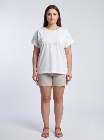 Блузка женская S Молочный TVIY LOOK (713559-S) 713559-S фото