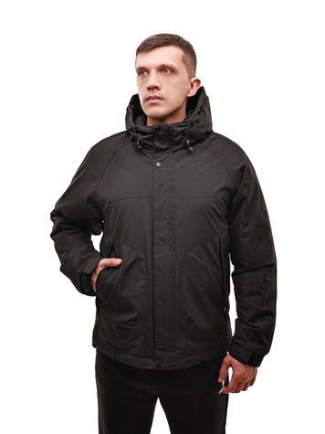 Куртка зимова чоловіча 48 Чорний (694957-48) 694957-48 фото