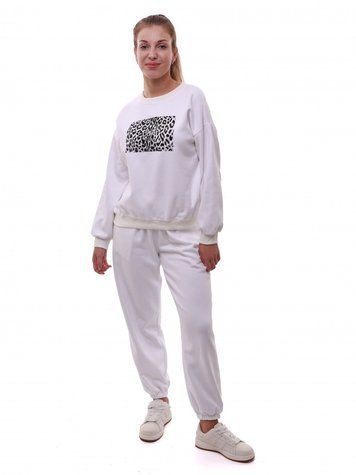 Костюм спортивний жіночий S Білий M@C (682648-S) 682648-S фото