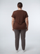 Футболка жіноча 46 Темно-коричневий STREAM (754865-46) 754865-46 фото 2