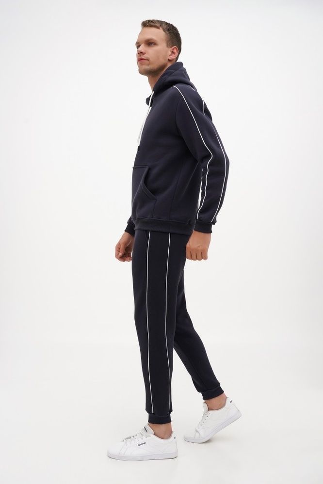 Толстовка чоловіча S Темно-сірий MEGA SPORT COLLECTION (654224-S) 654224-S фото