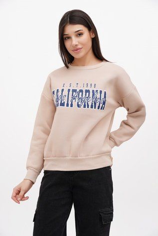 Свитшот женский S Бежевый WOMEN (655354-S) 655354-S фото
