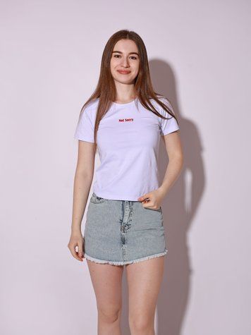 Футболка жіноча 42 Білий LOOK SWEET (739289-42) 739289-42 фото