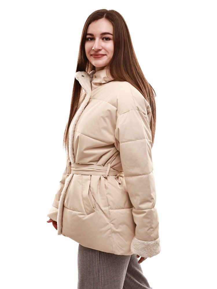 Куртка зимова жіноча M Молочний M@C (692611-M) 692611-M фото