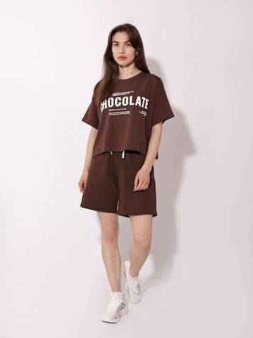 Футболка жіноча OneSize Темно-коричневий ANDIN (721990-OneSize) 721990-OneSize фото