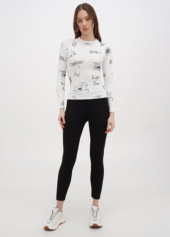 Лосины женские 2XL Черный HFALCON (671222-XXL) 671222-XXL фото