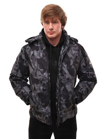 Куртка зимова чоловіча M Чорний FASHION (693659-M) 693659-M фото