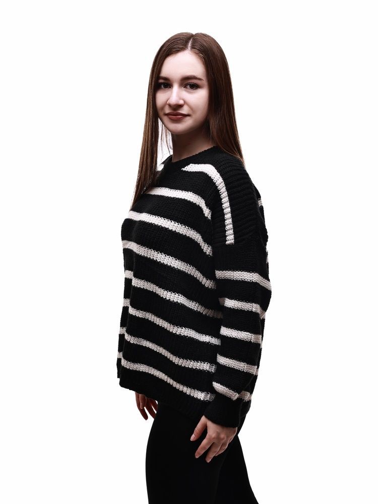 Свитер женский OneSize Черный M@C (690605-OneSize) 690605-OneSize фото