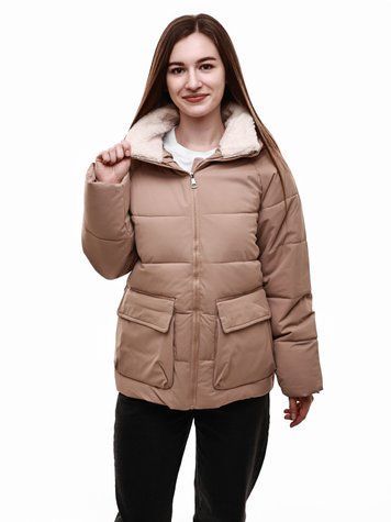 Куртка зимняя женская M Бежевый M@C (690664-M) 690664-M фото