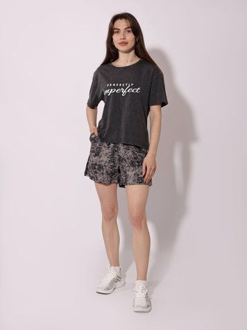 Футболка женская S Темно-серый TVIY LOOK (713598-S) 713598-S фото