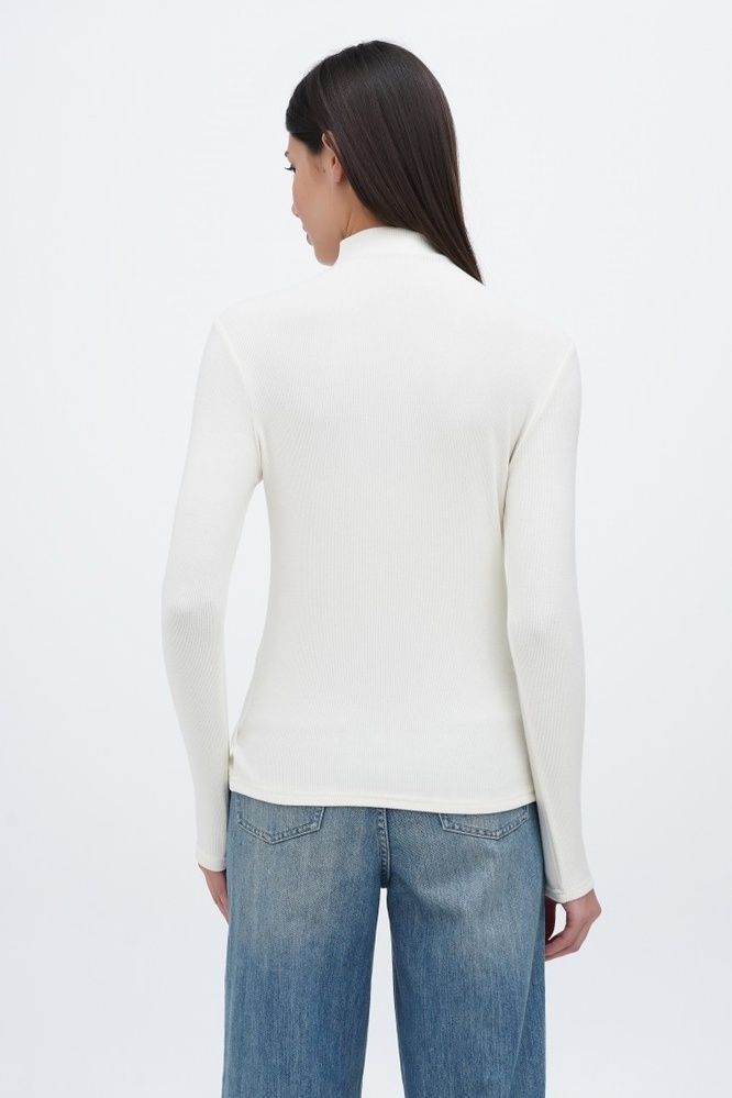 Гольф в'язаний жіночий OneSize Молочний (642362-OneSize) 642362-OneSize фото