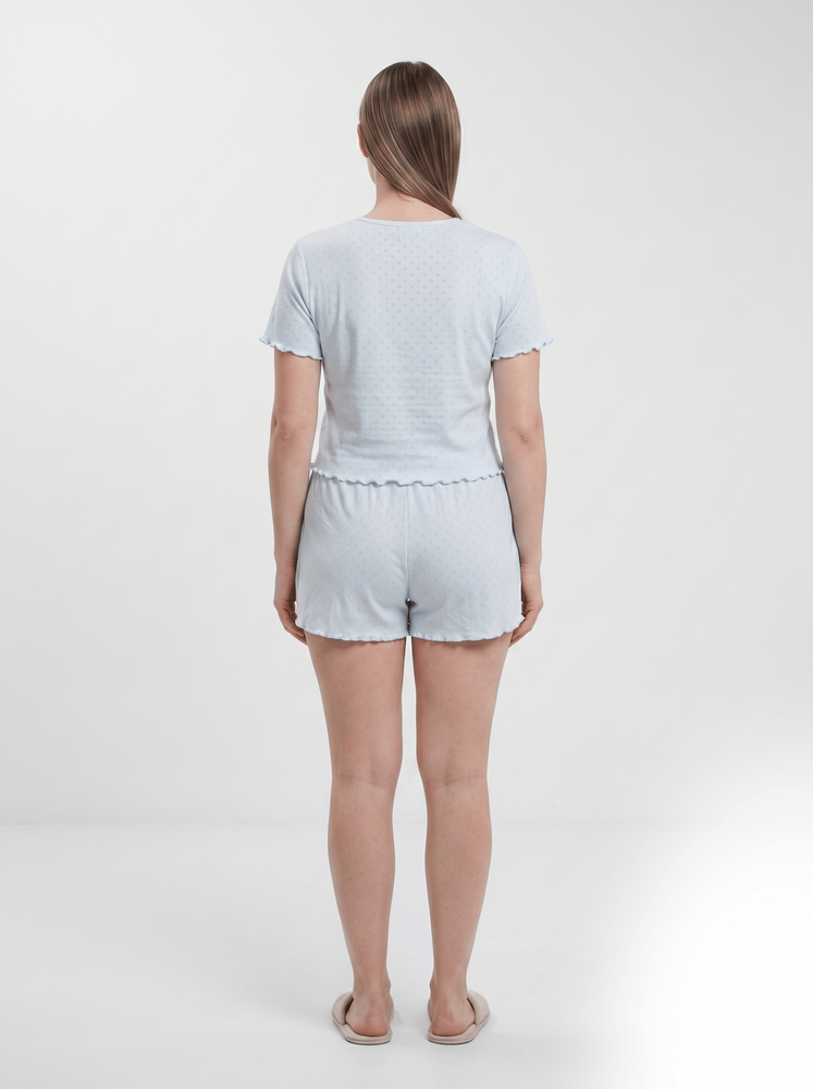 Пижама женская 46 Голубой STASS MODA (729394-46) 729394-46 фото