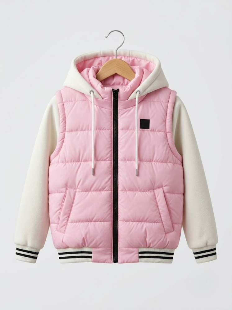 Куртка демисезонная для девочки 104 Розовый BAMBINI (728787-104) 728787-104 фото