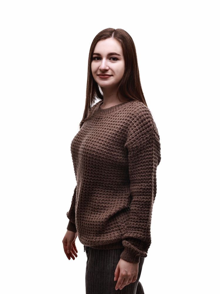 Свитер женский OneSize Коричневый M@C (690606-OneSize) 690606-OneSize фото