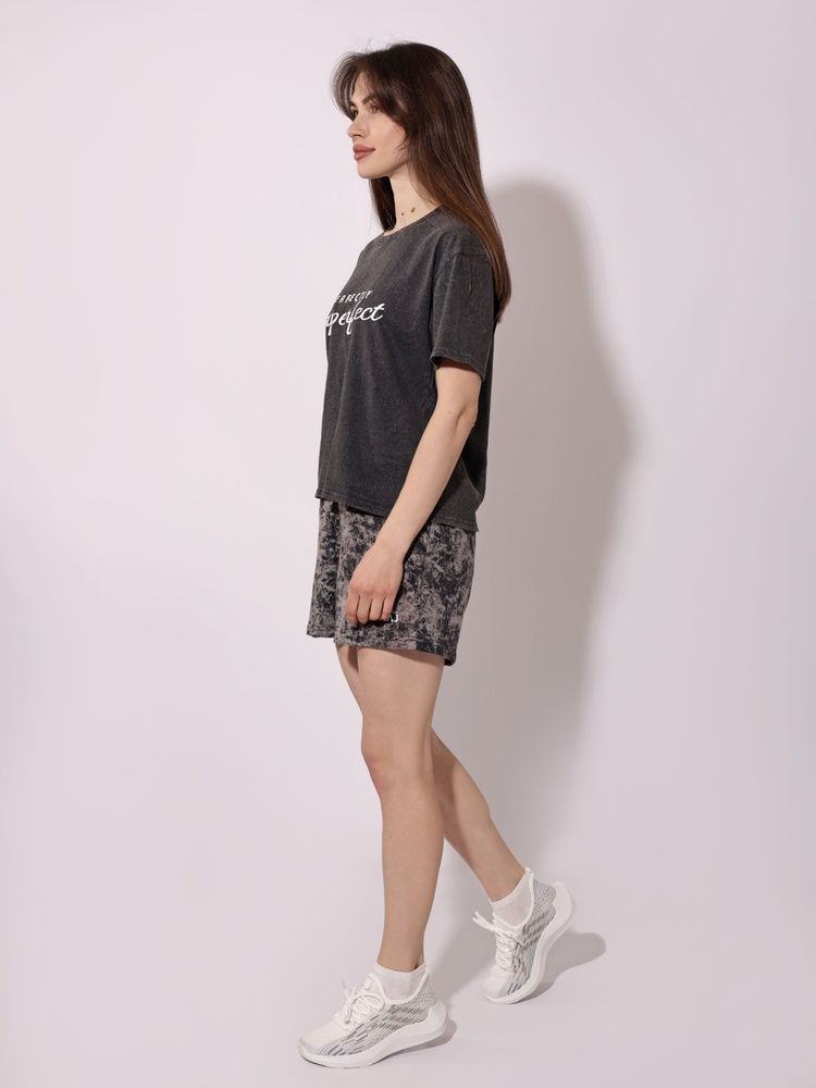 Футболка женская S Темно-серый TVIY LOOK (713598-S) 713598-S фото