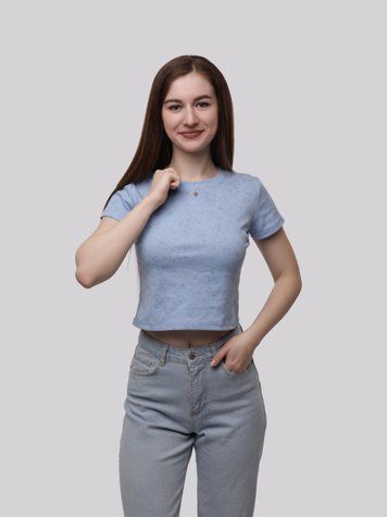 Футболка женская OneSize Голубой M@C (708022-OneSize) 708022-OneSize фото