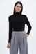 Гольф в'язаний жіночий OneSize Чорний (642366-OneSize) 642366-OneSize фото 1