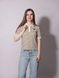 Поло женское S Молочный FASHION (711870-S) 711870-S фото 1