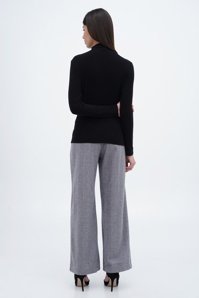 Гольф в'язаний жіночий OneSize Чорний (642366-OneSize) 642366-OneSize фото