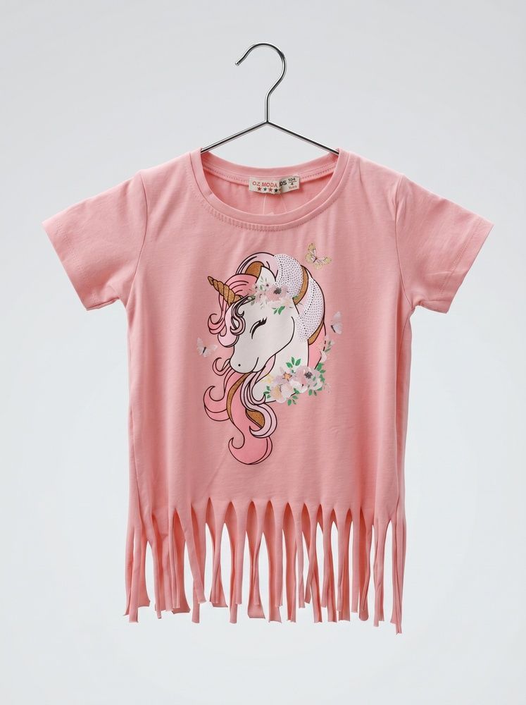 Футболка для девочки 104 Розовый OZ MODA KIDS (714594-104) 714594-104 фото