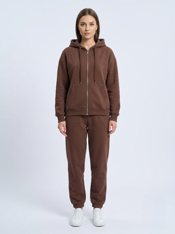 Костюм спортивний жіночий S Темно-коричневий SANLY (727748-S) 727748-S фото