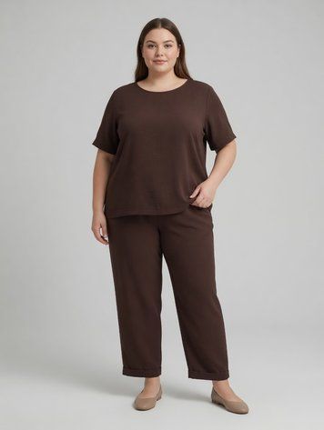 Костюм брючний жіночий 50 Темно-коричневий PERLE MODA (743948-50) 743948-50 фото