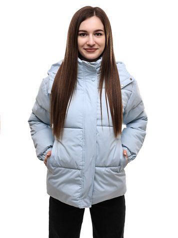 Куртка зимова жіноча S Блакитний (690122-S) 690122-S фото