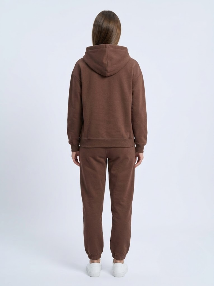 Костюм спортивний жіночий S Темно-коричневий SANLY (727748-S) 727748-S фото