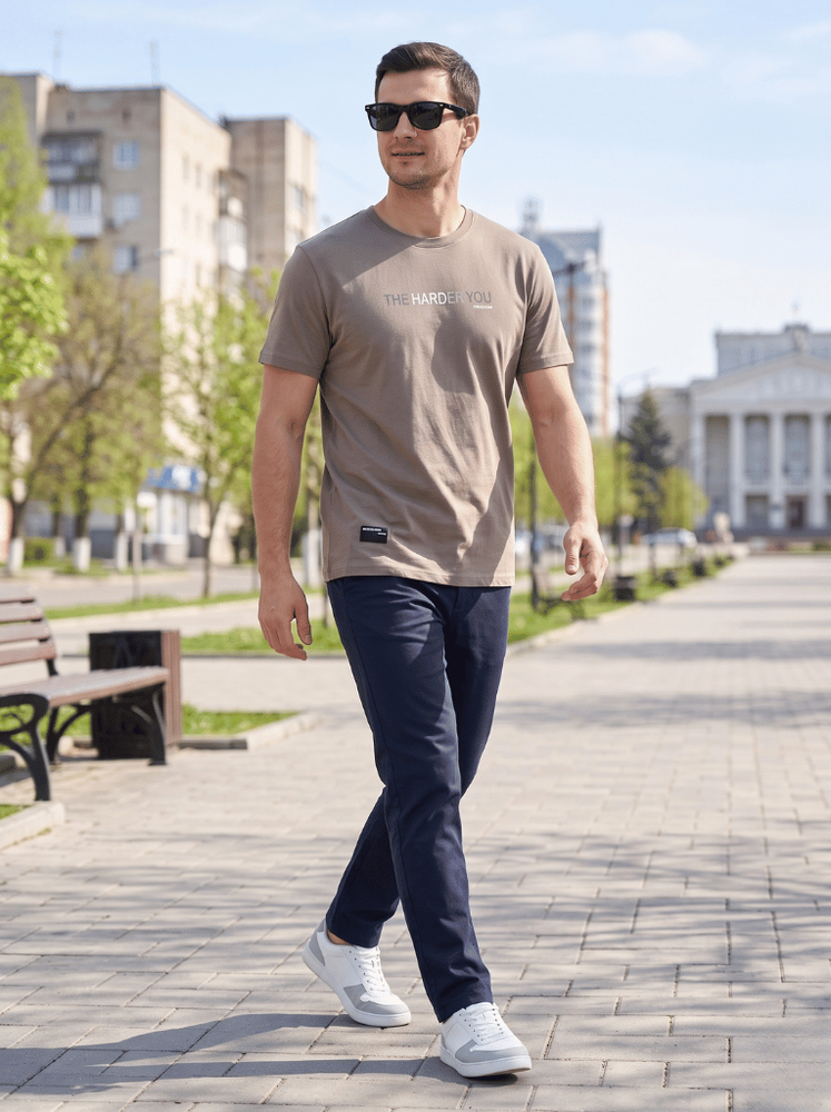 Футболка мужская M Серый MIKA (737210-M) 737210-M фото