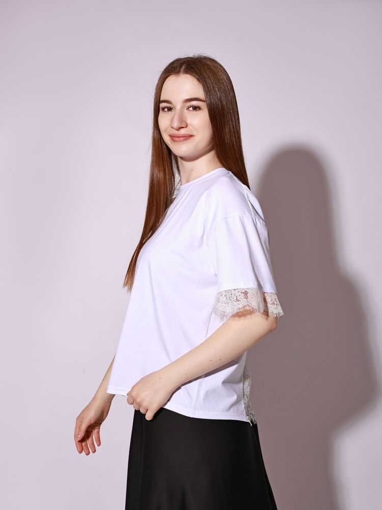 Футболка жіноча 42 Білий LILY (741588-42) 741588-42 фото