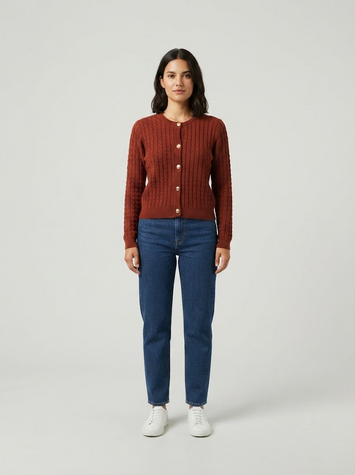 Кофта жіноча S Бордовий TVIY LOOK (723015-S) 723015-S фото