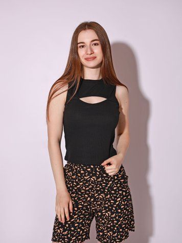 Топ жіночий 42 Чорний (745220-42) 745220-42 фото