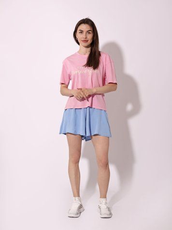 Футболка женская S Розовый TVIY LOOK (713599-S) 713599-S фото