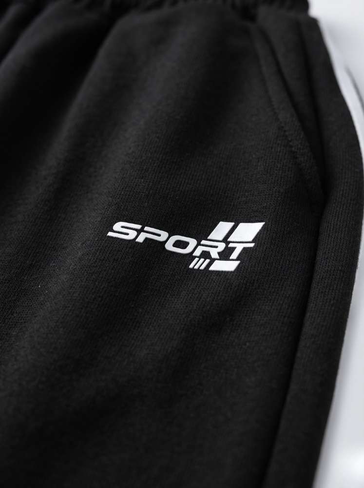 Брюки спортивные для мальчика подростка 128 Черный LIKE (744928-128) 744928-128 фото