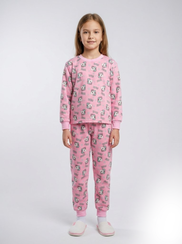 Піжама для дівчинки 104 Рожевий MINIMODA (750952-104) 750952-104 фото