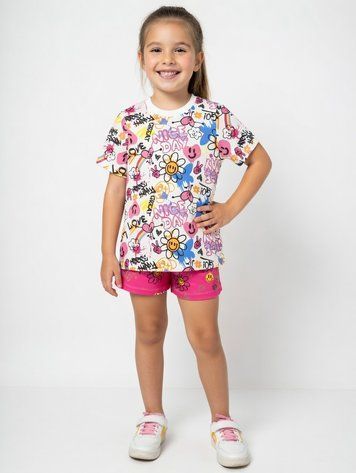 Футболка для дівчинки 110 Білий ECE KIDS (725922-110) 725922-110 фото