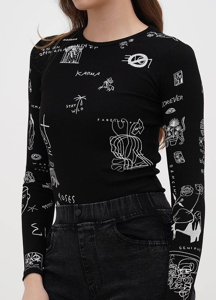 Боди женское S Черный COOL STUFF (672737-S) 672737-S фото
