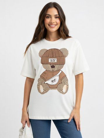 Футболка женская XL Молочный BETA (725928-XL) 725928-XL фото
