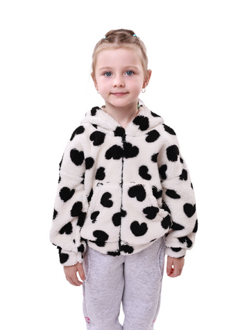 Худі для дівчинки 104 Молочний STREET FASHION (694074-104) 694074-104 фото