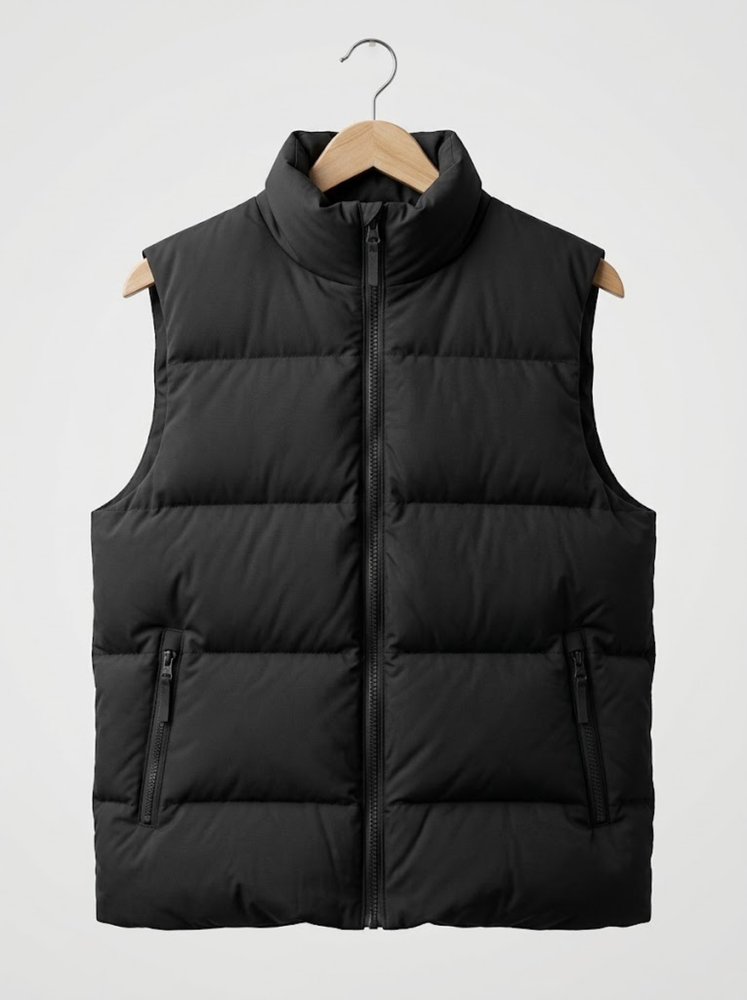 Жилетка чоловіча M Чорний FASHION (738432-M) 738432-M фото