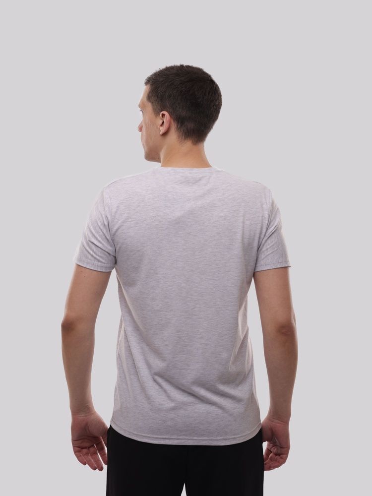 Футболка чоловіча L Світло-сірий TREND LINE (720425-L) 720425-L фото