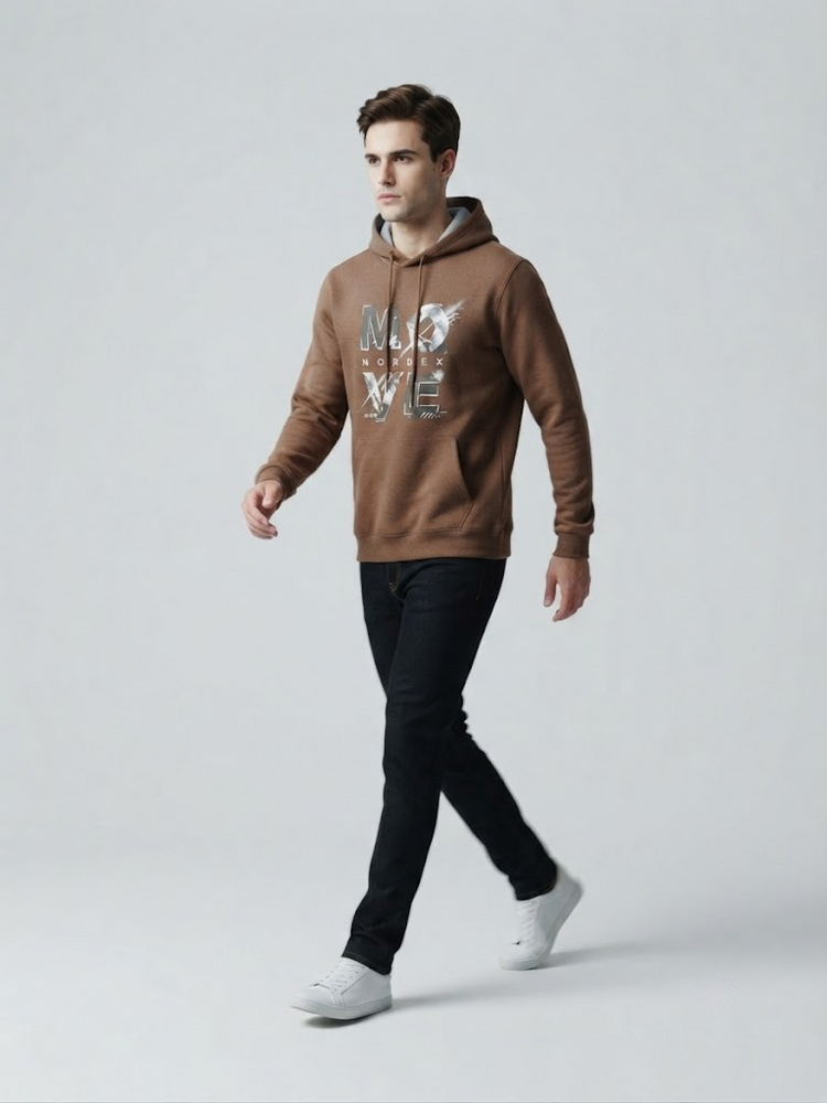 Толстовка чоловіча S Коричневий FASHION (731364-S) 731364-S фото