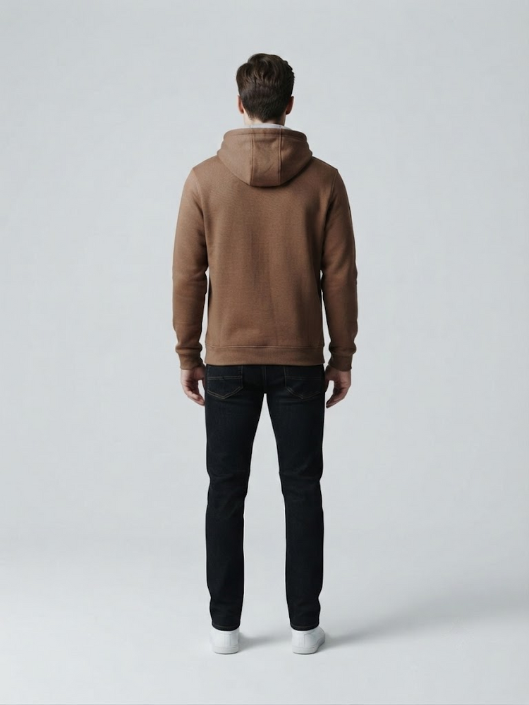 Толстовка чоловіча S Коричневий FASHION (731364-S) 731364-S фото