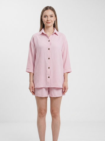 Костюм з шортами жіночий 42 Рожевий LOOK SWEET (740460-42) 740460-42 фото