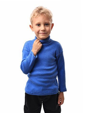 Гольф трикотажний для хлопчика 110 Синій HAPPY KIDS (694149-110) 694149-110 фото