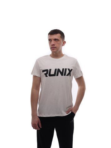 Футболка чоловіча 54 Білий RUNIX (721452-54) 721452-54 фото