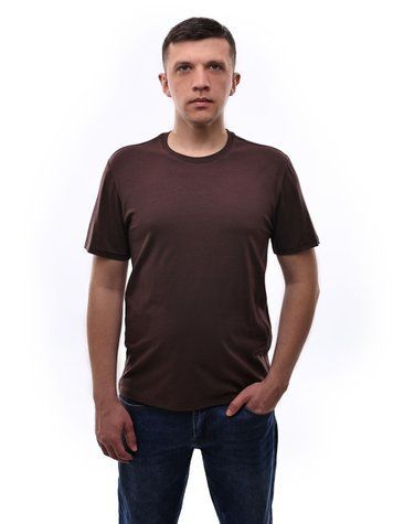 Футболка чоловіча 48 Коричневий BEKI (714415-48) 714415-48 фото