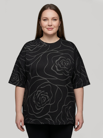 Футболка жіноча OneSize Чорний M@C (705841-OneSize) 705841-OneSize фото