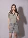 Поло жіноче S Чорно-білий FASHION (710664-S) 710664-S фото 1